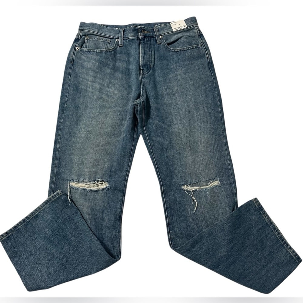 NWT J. Crew Women’s ‘84‎ Slouchy Distressed Jean - Size 28